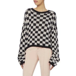 Like New A.L.C. Remington Checkered Sweater